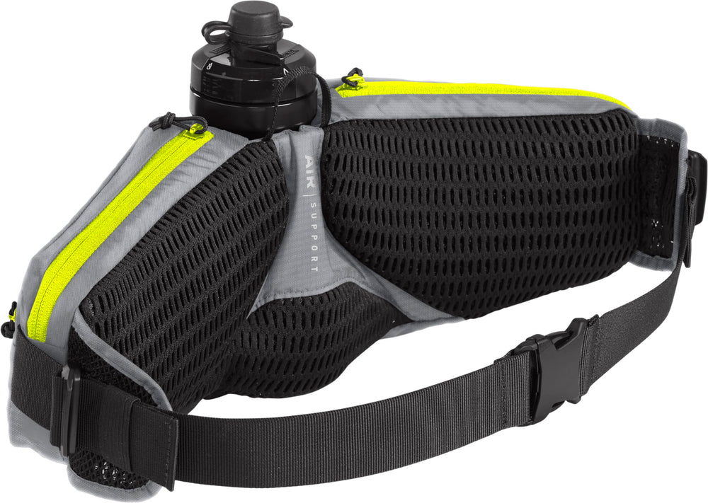 Compact pocket on the Podium Flow 4 for essentials during rides.