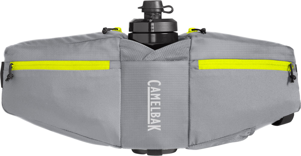 Secure zippered pocket on the Podium Flow 4 belt for valuables.