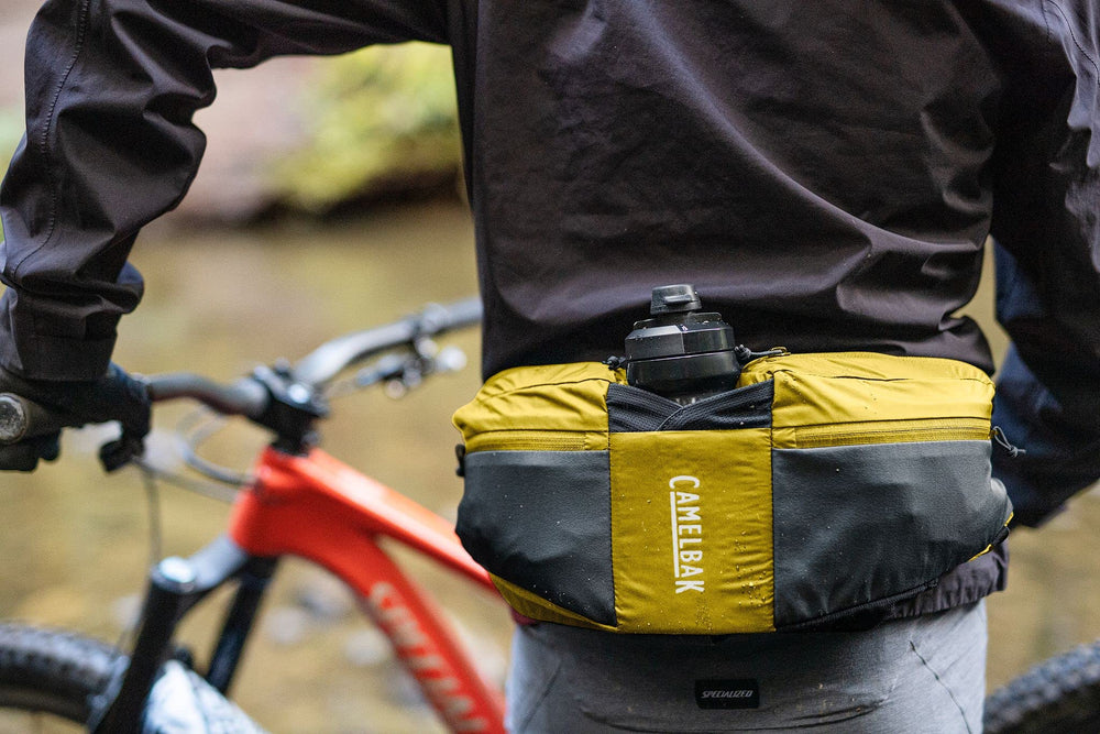 Repurpose Gold sustainability badge on CamelBak Podium Flow4