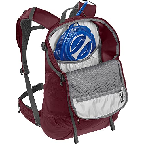 CamelBak Rim Runner X20 recycled materials highlight eco-conscious design.