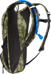 CamelBak Rogue back panel demonstrates breathable comfort on long rides