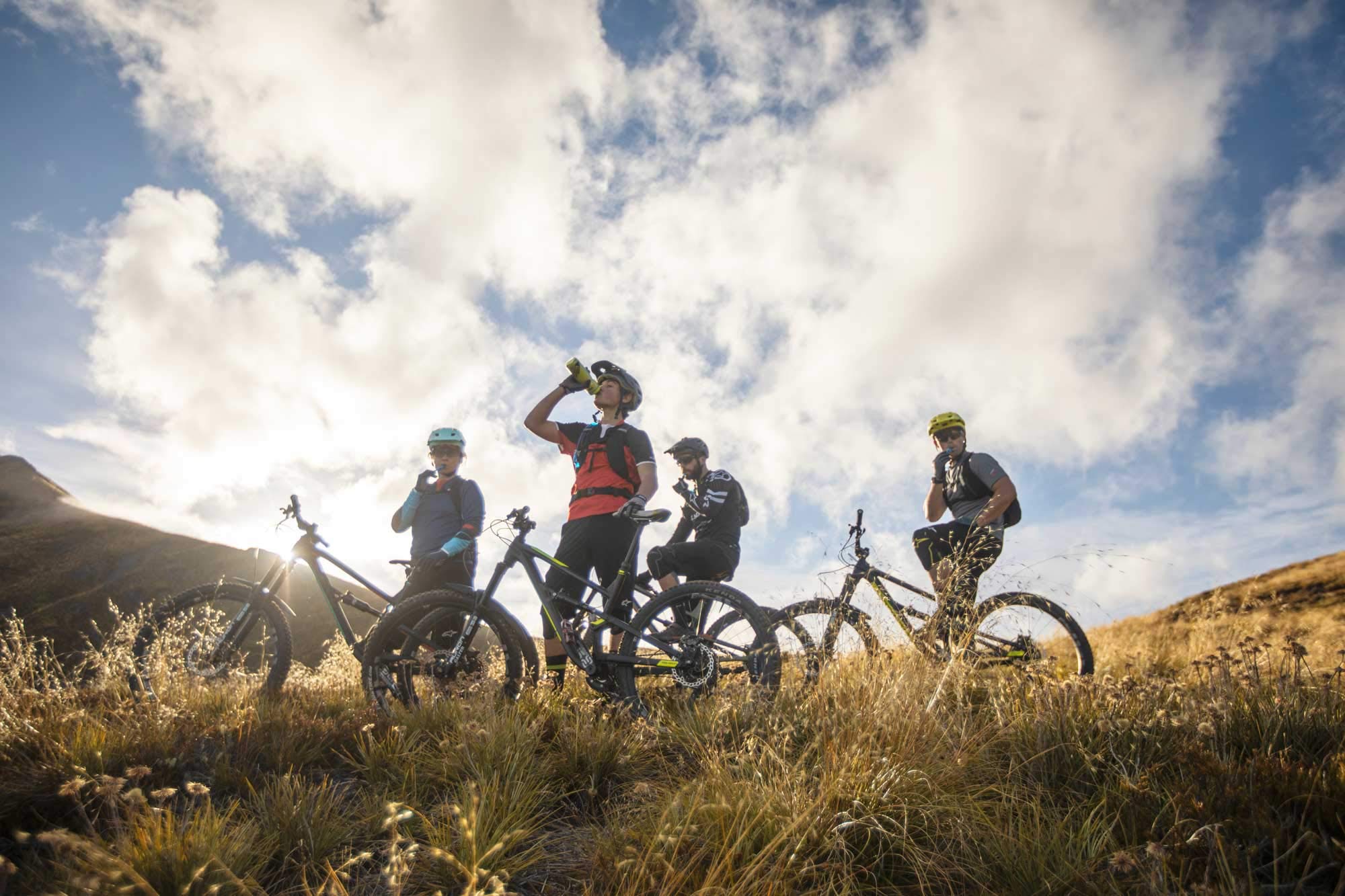 CamelBak Rogue helmet hooks shown enabling easy carriage of gear