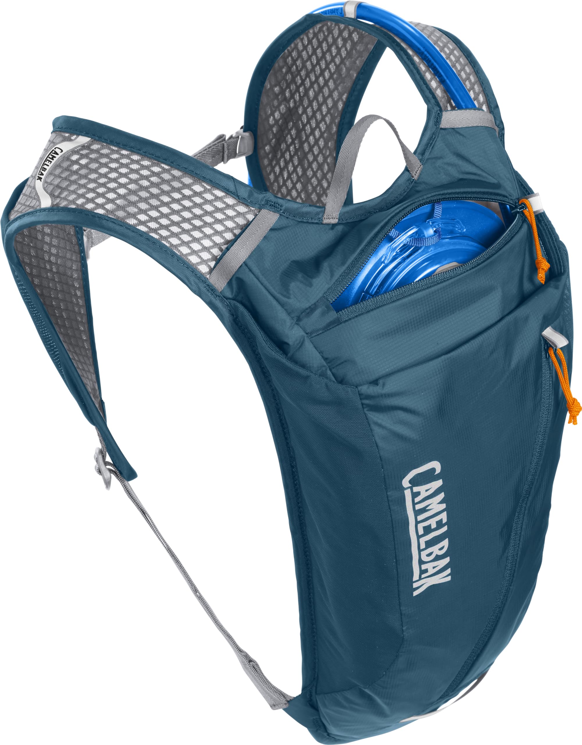 CamelBak Rogue Light 7 light loop and reflectivity for low-light visibility.