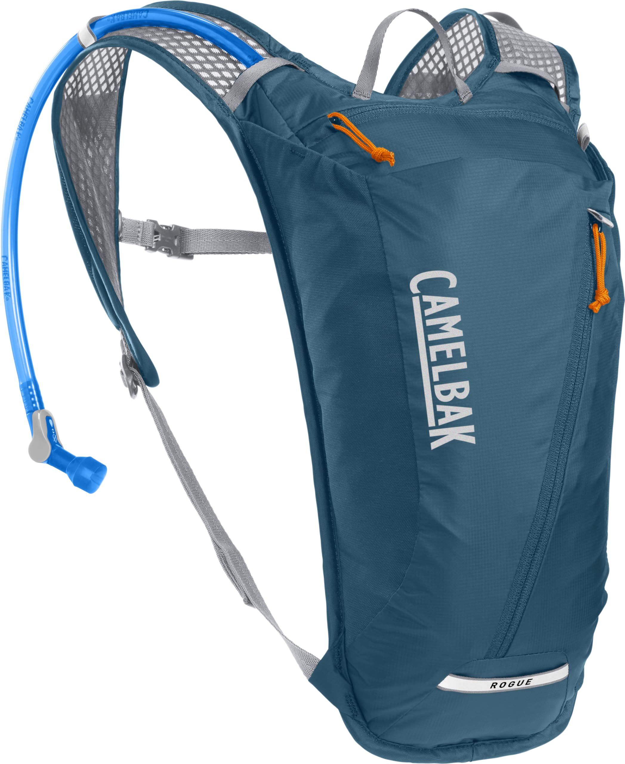 CamelBak Rogue Light 7 pack on trail for fast hydration and mobility.