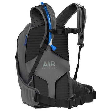 CamelBak Sequoia 24 Crux reservoir quicklink enables sipping without removing the pack.