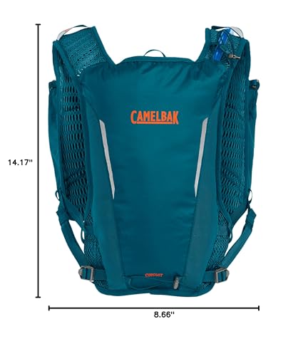 CamelBak Trail Run Vest reflective accents improve visibility on early morning routes.
