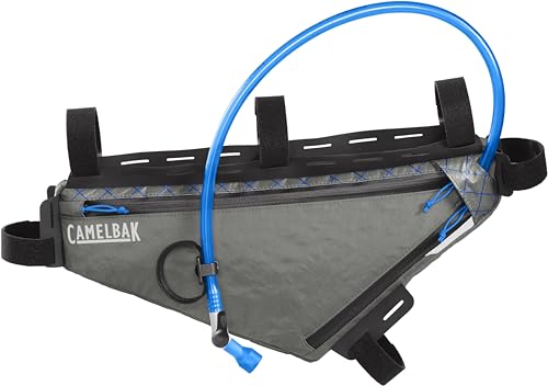 CamelBak water-resistant pocket protects items from spray and light rain.