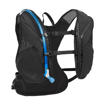 CamelBak Women's Chase Race 4 Vest back view shows streamlined storage for bikepacking essentials.