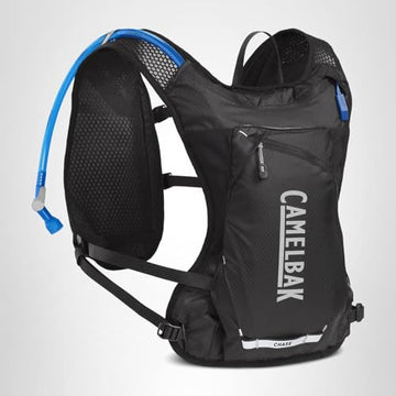 CamelBak Women's Chase Race 4 Vest reflective details improve visibility in low light.