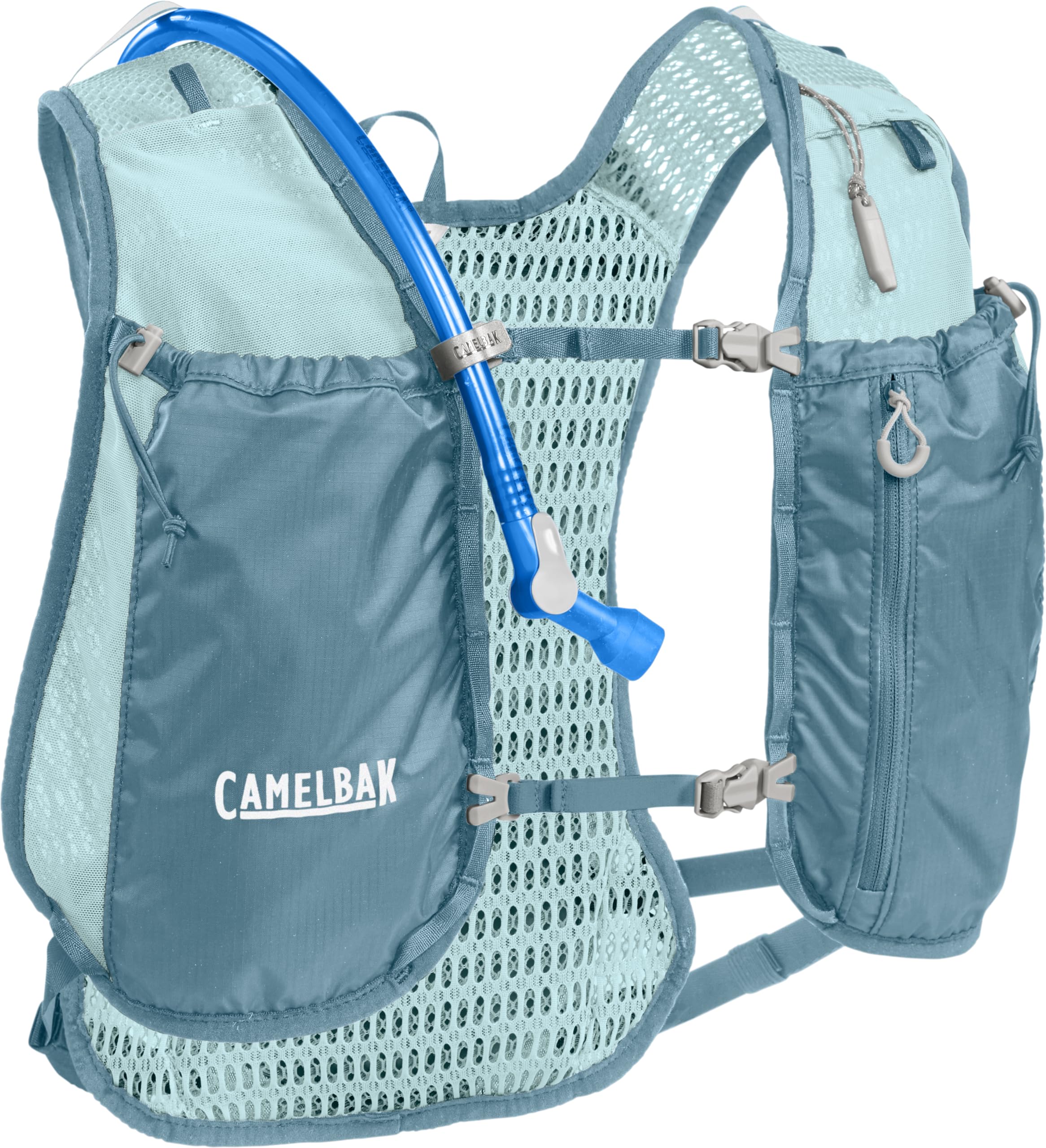 CamelBak Women's Circuit Run Vest side pocket keeps essentials secure while running