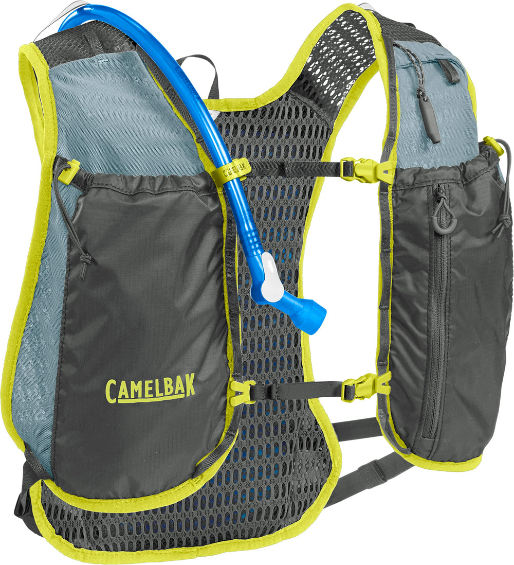CamelBak Women's Circuit Run Vest back vent panel promoting airflow during climbs