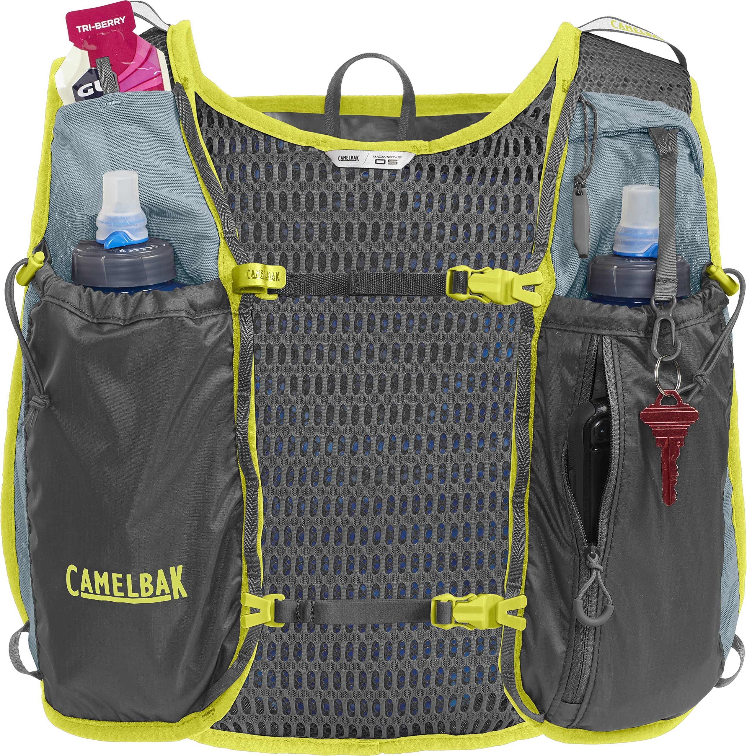 CamelBak Women's Circuit Run Vest reflective strips for low-light visibility
