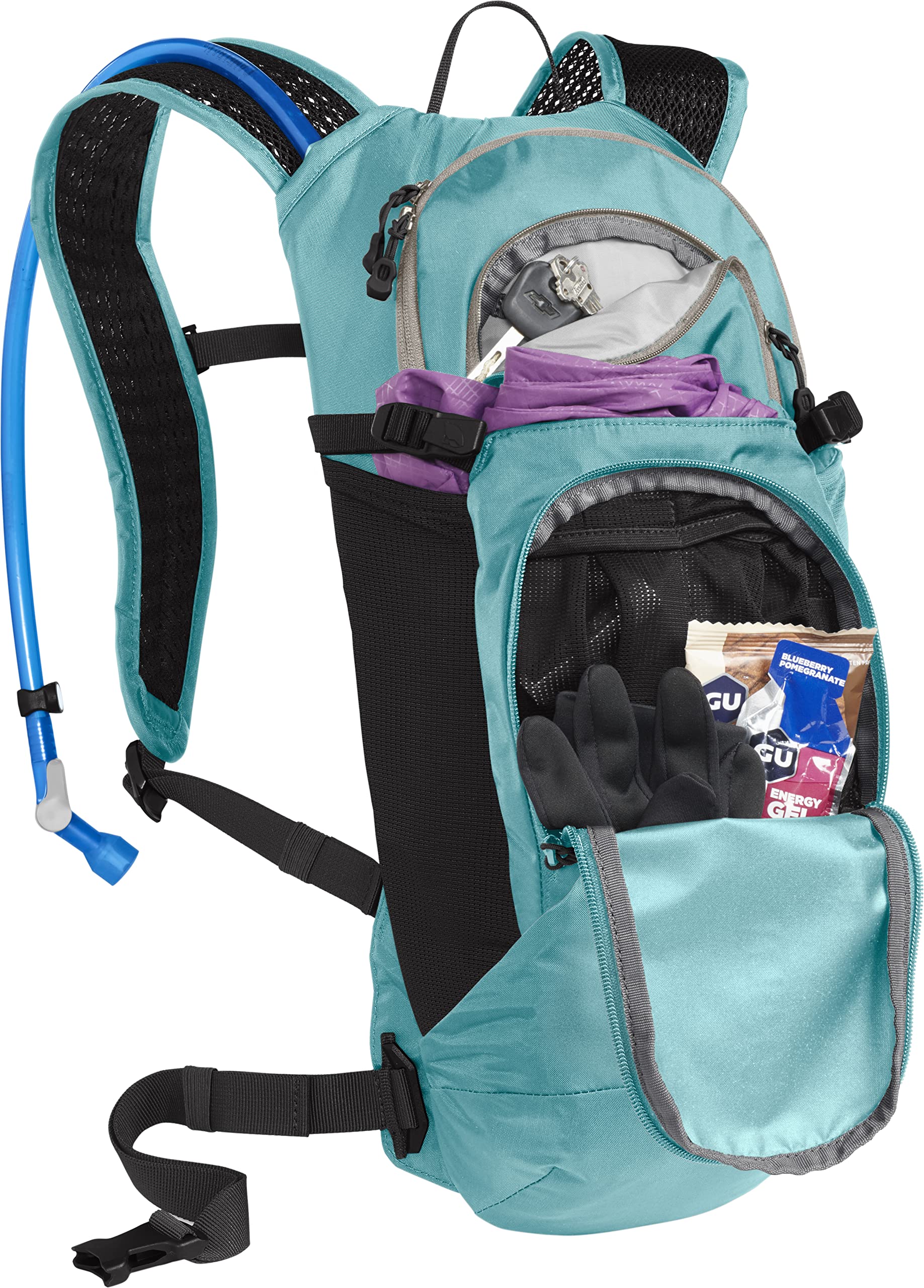 CamelBak Women's Lobo 9 removable waist strap offers flexible customization.