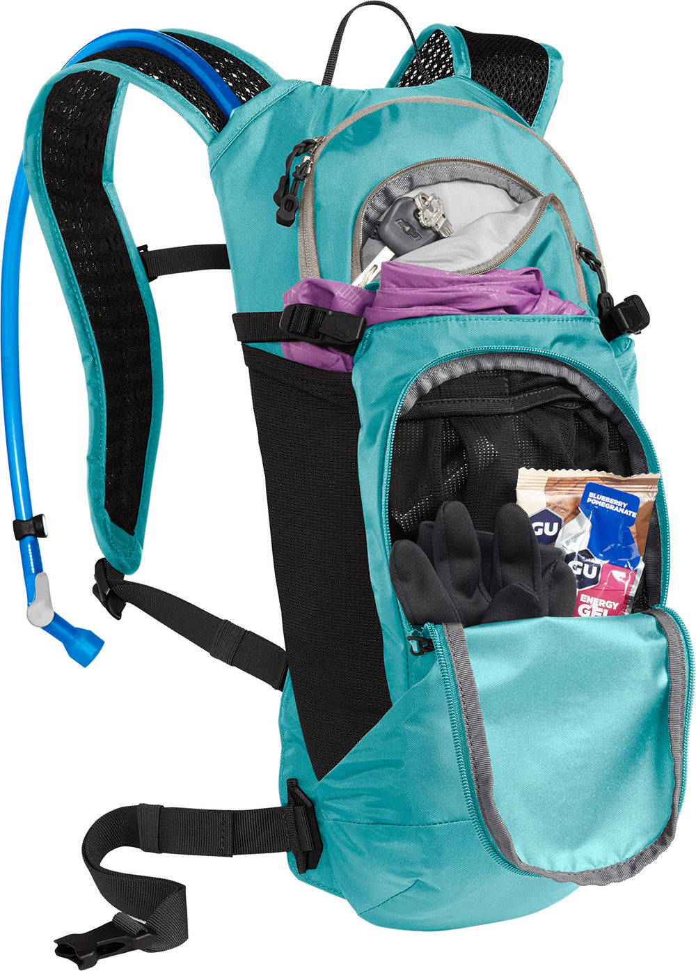 CamelBak Women's Lobo 9 removable waist strap offers flexible customization.