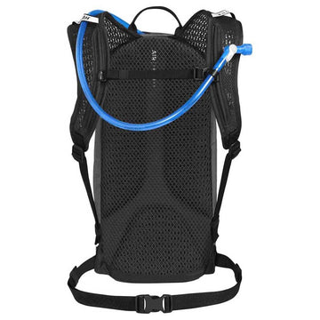 CamelBak Women's M.U.L.E. 12 air-support back panel provides cooling ventilation on hot rides.