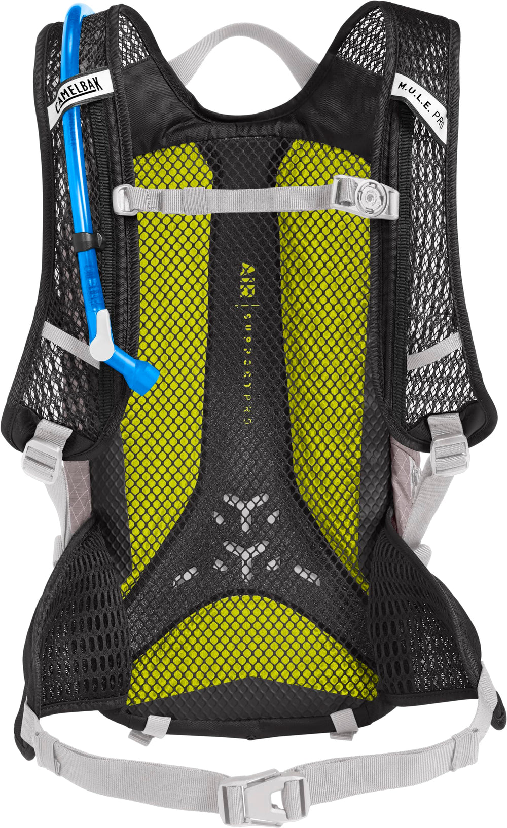 CamelBak M.U.L.E. Pro 14 hip belt cargo pockets for quick access.