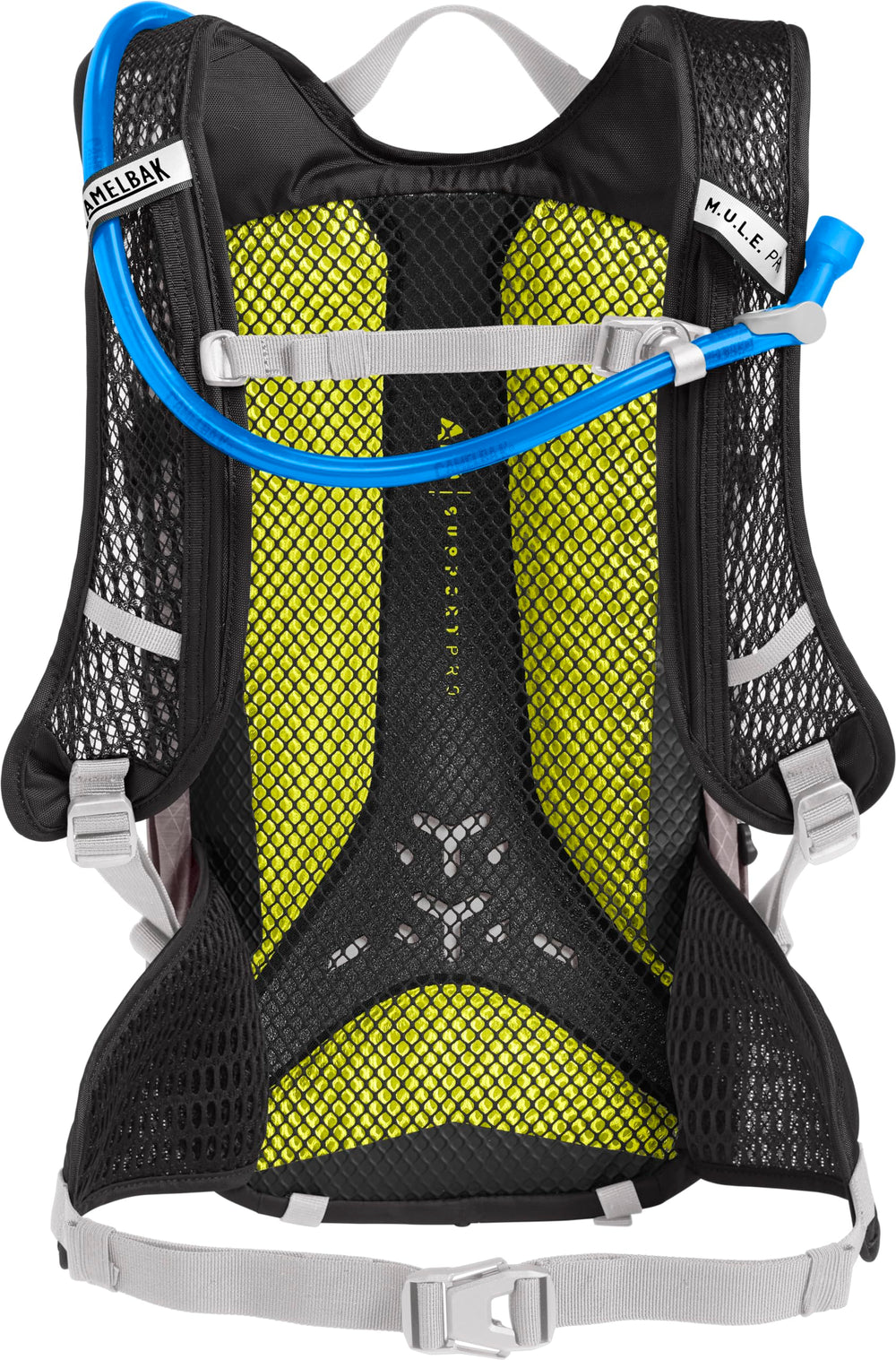 CamelBak M.U.L.E. Pro 14 integrated tool roll keeps tools secure.