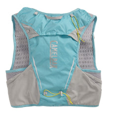 CamelBak Women's Ultra Pro Hydration Vest front harness with upper and lower pockets for gear.