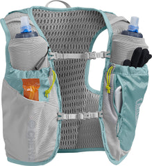 CamelBak 34oz Ultra Pro Vest with two Quick Stow Flasks enables quick hydration on the move.