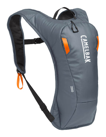 CamelBak Zoid front view with 70oz reservoir for all-day snow hydration.
