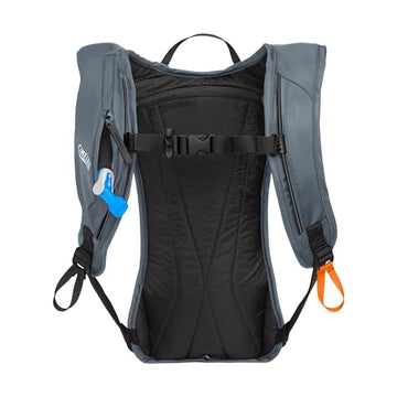 CamelBak Zoid side profile shows slim, low-profile fit under layers.