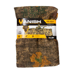 Camouflage burlap texture used in Vanish hunting blind