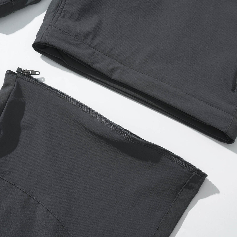CAMOFOXIN stretch-walking-pants showing full two-way stretch for freedom of movement.