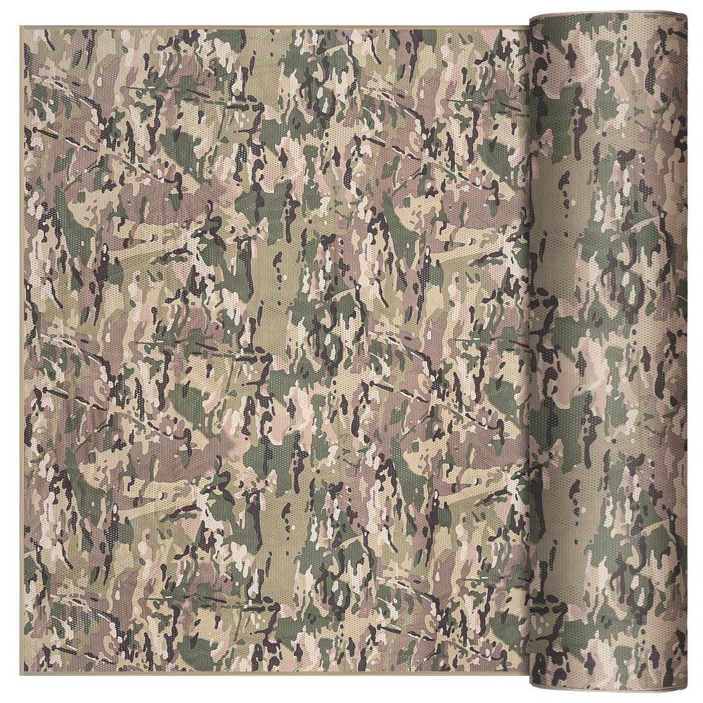 Camohute camo-netting durable print withstands weather while staying unobtrusive.