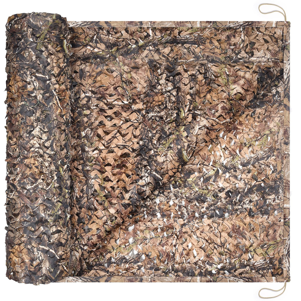 Camohute camo netting tree pattern for versatile concealment during hunts