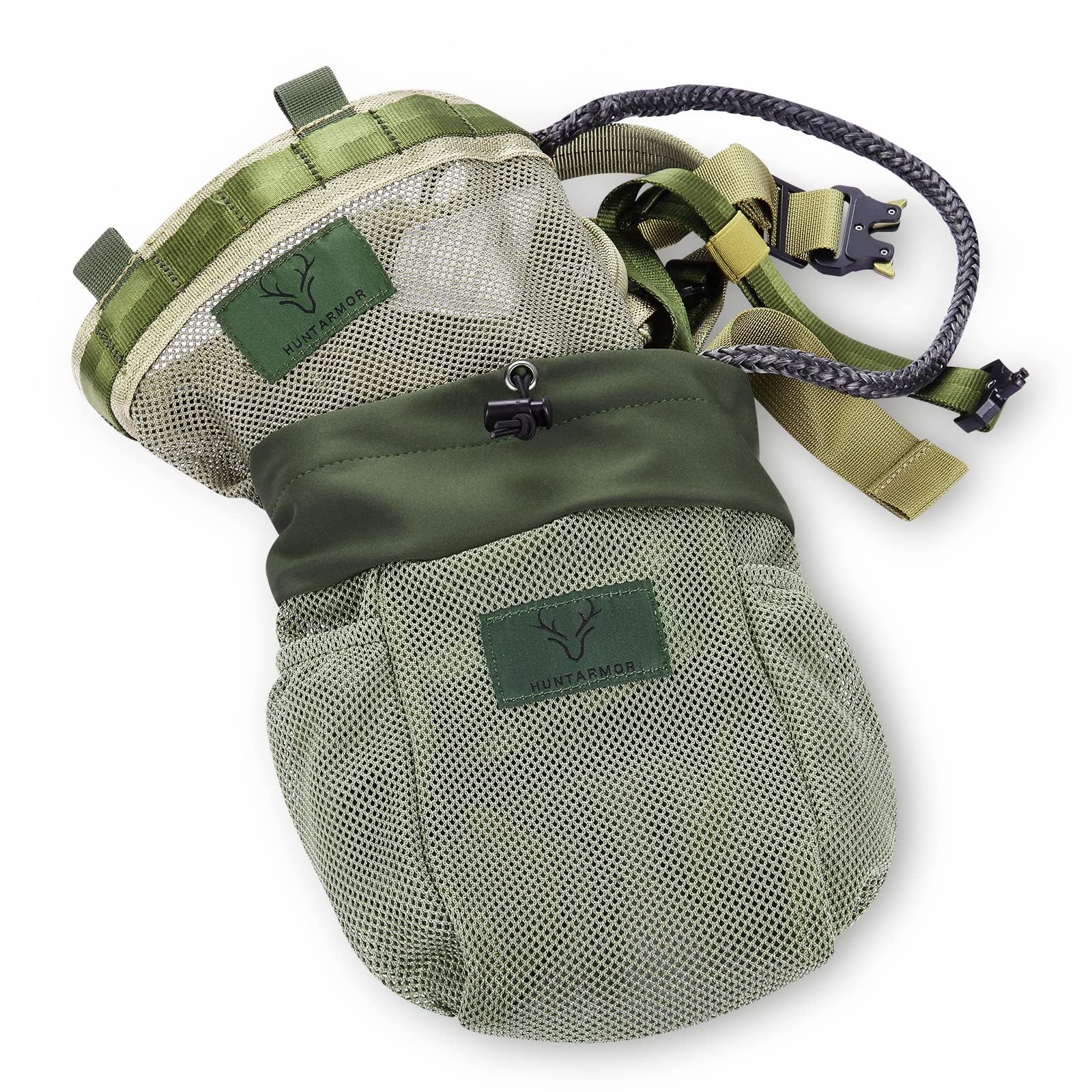 CAMOMAX external D-ring secures the pouch to your saddle and prevents drops.