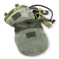 CAMOMAX external D-ring secures the pouch to your saddle and prevents drops.