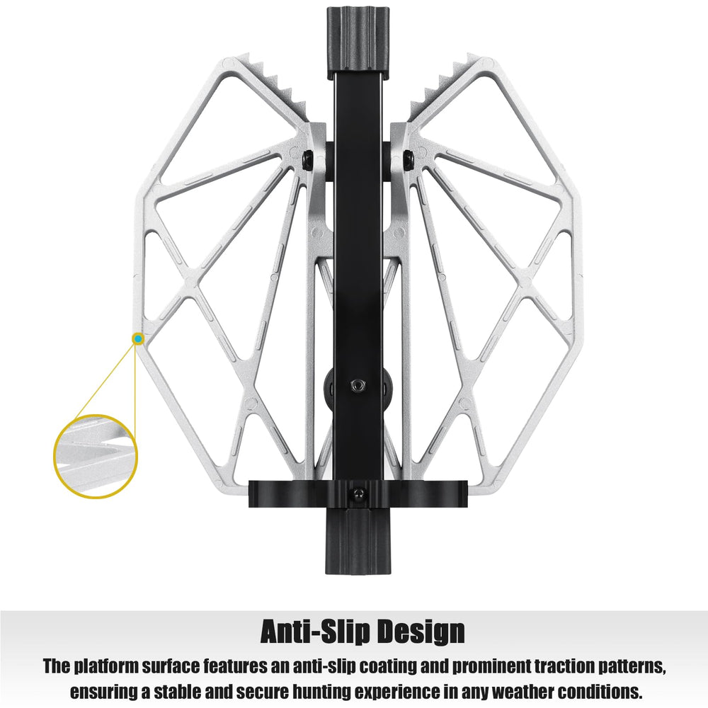 CAMOMAX one-piece aluminum casting delivers durable, secure reliability.