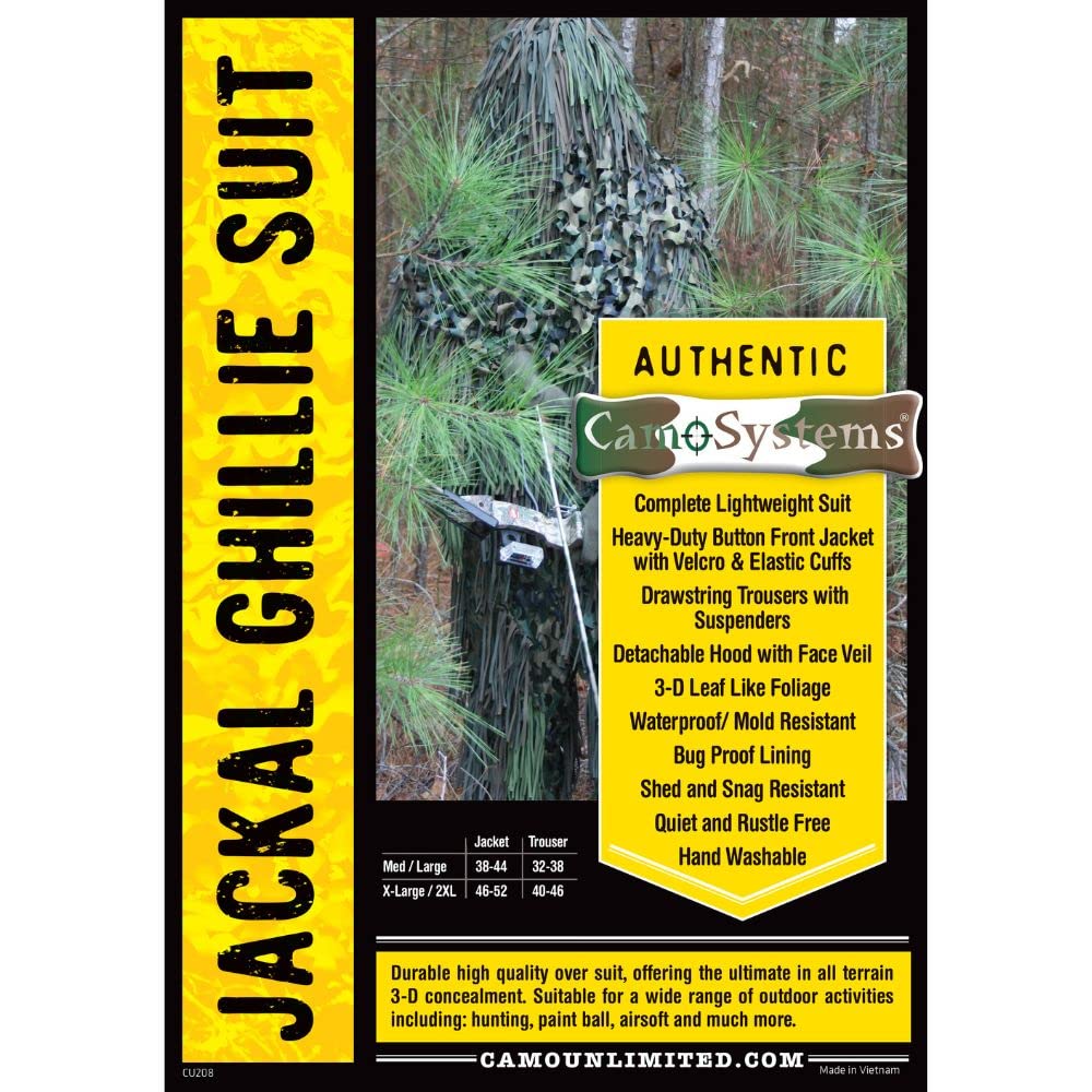 CamoSystems Jackal all weather ensemble ideal for rugged outdoor use and weather resilience
