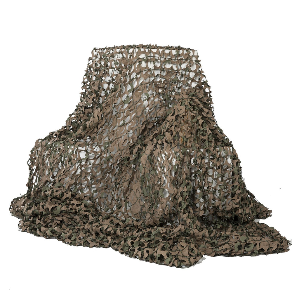 CamoSystems quiet rip-stop fabric keeps setup stealthy with minimal wind noise.