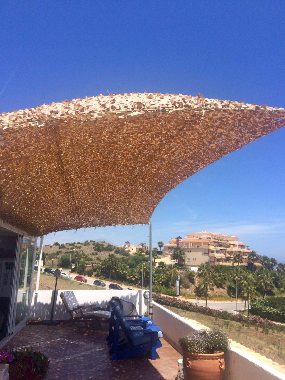 CamoSystems Ultra-lite netting is compact and easy to pack for transport.