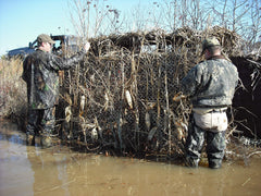 CamoSystems Ultra-lite netting with UV-treated surface to reduce glare.