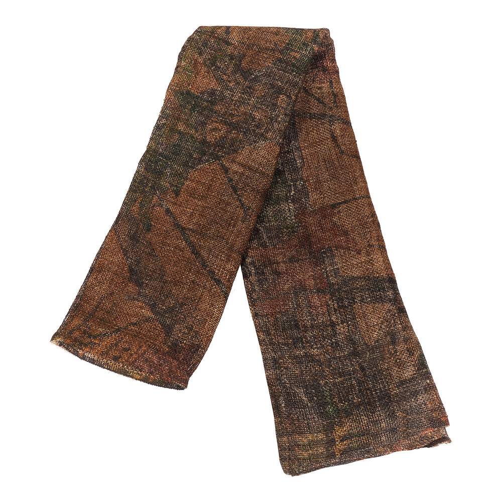 Vanish hunting blind material shown as camouflage burlap