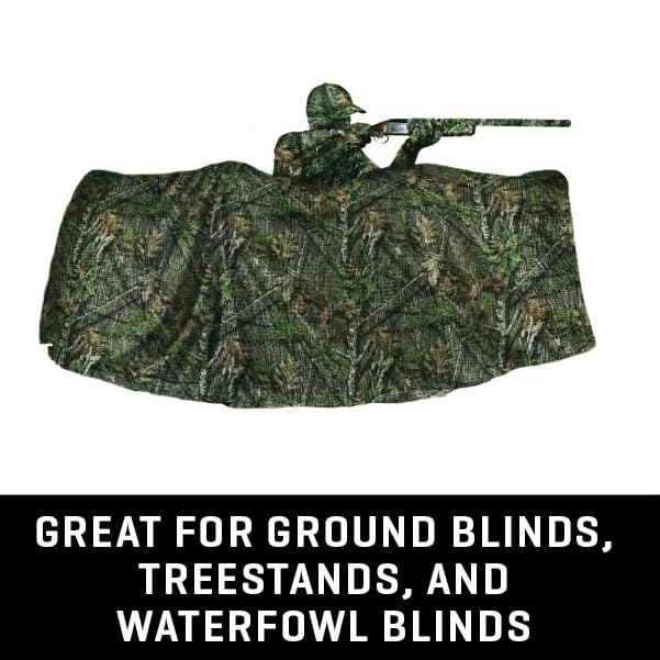 Breathable, noiseless burlap fabric for concealment