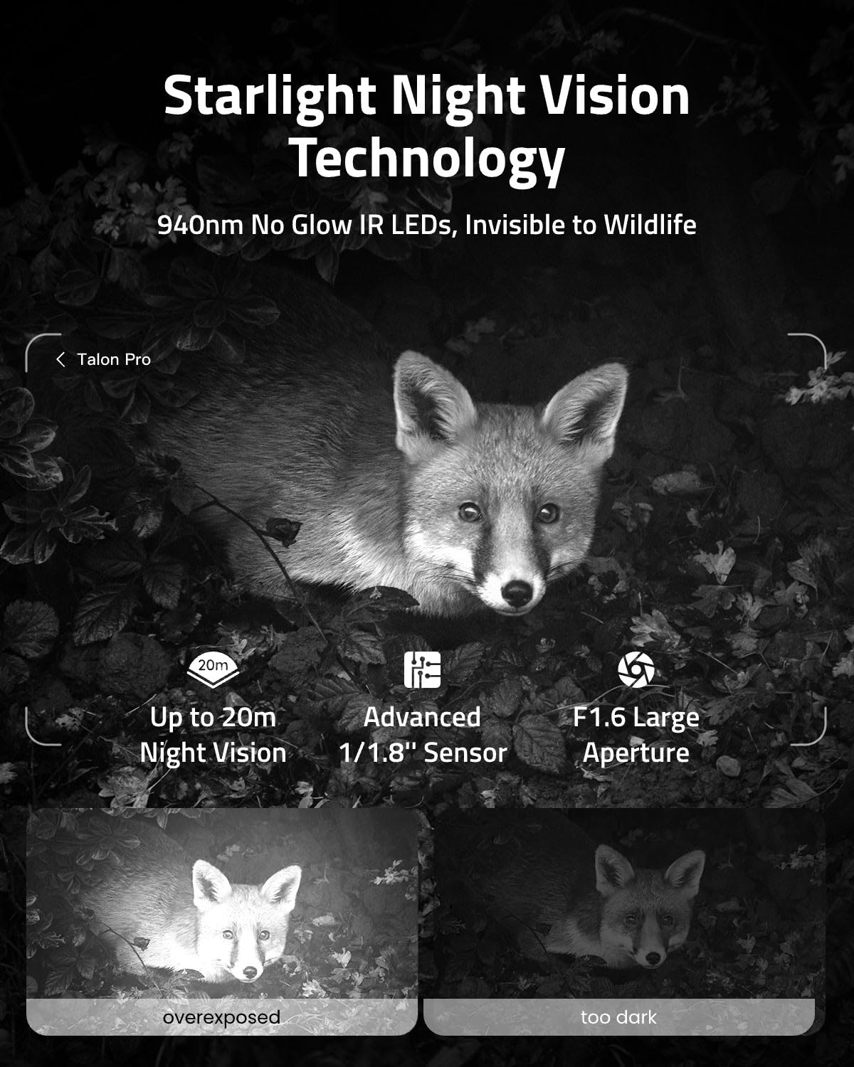 CAMOVUE trail camera 0.2s trigger speed captures fast motion accurately
