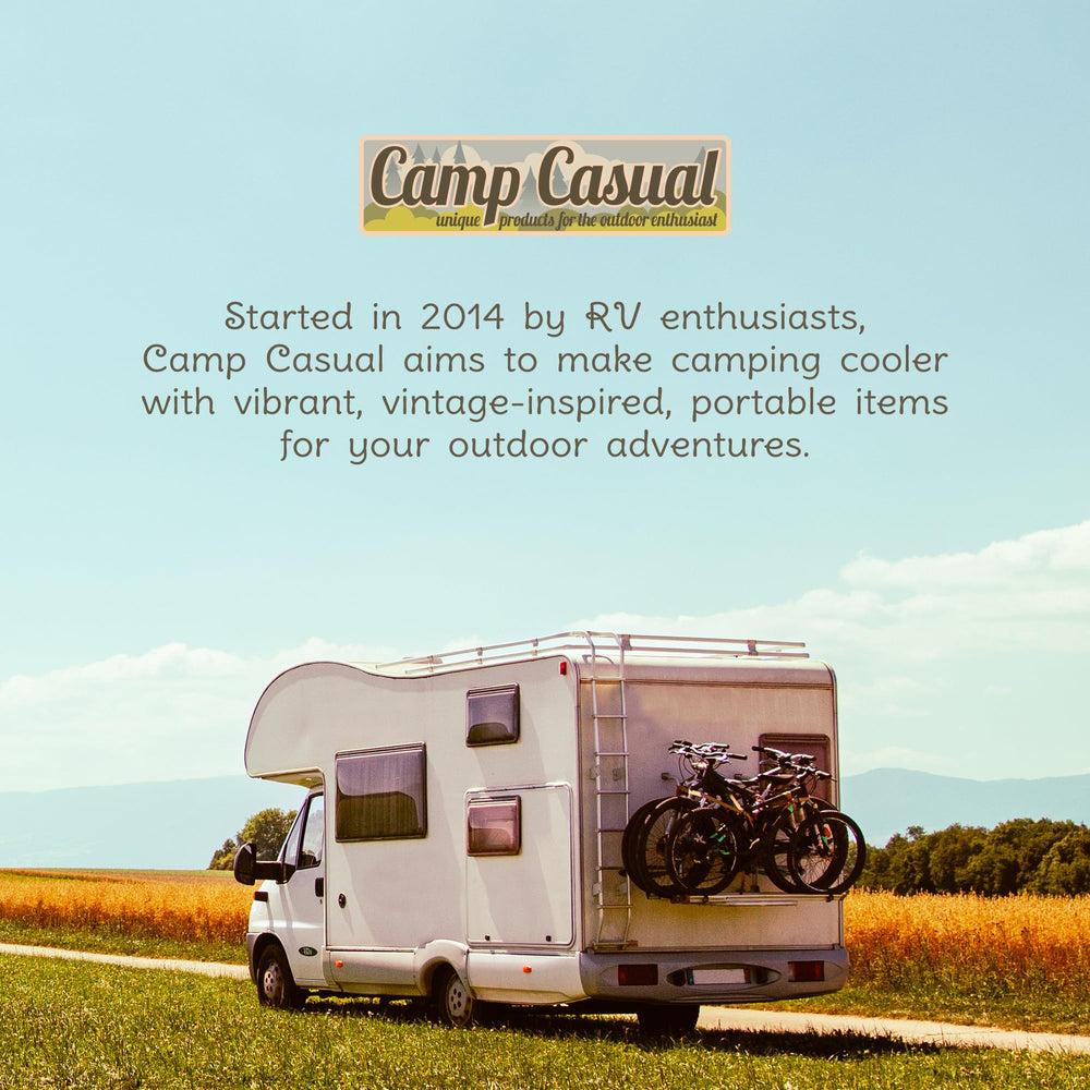 Close-up of Camp Casual melamine texture showing durability.