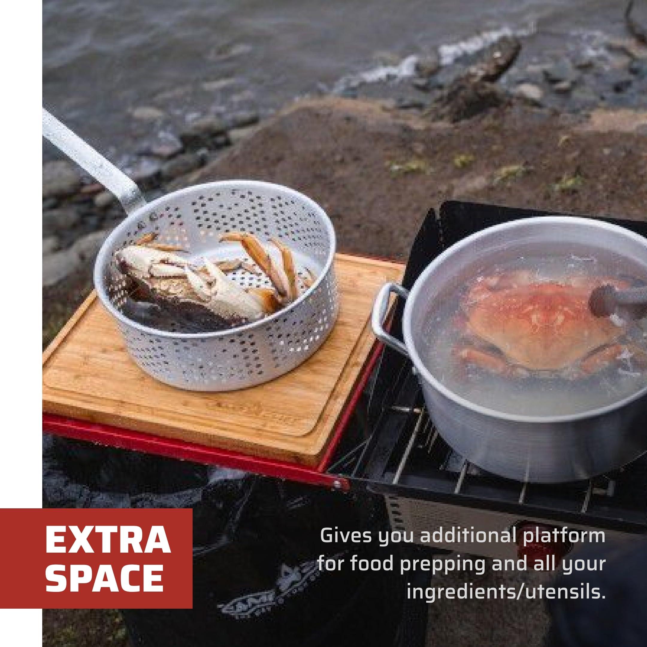 Camp Chef LS60P shelves fit EX60LW stove for compatible outdoor kitchens