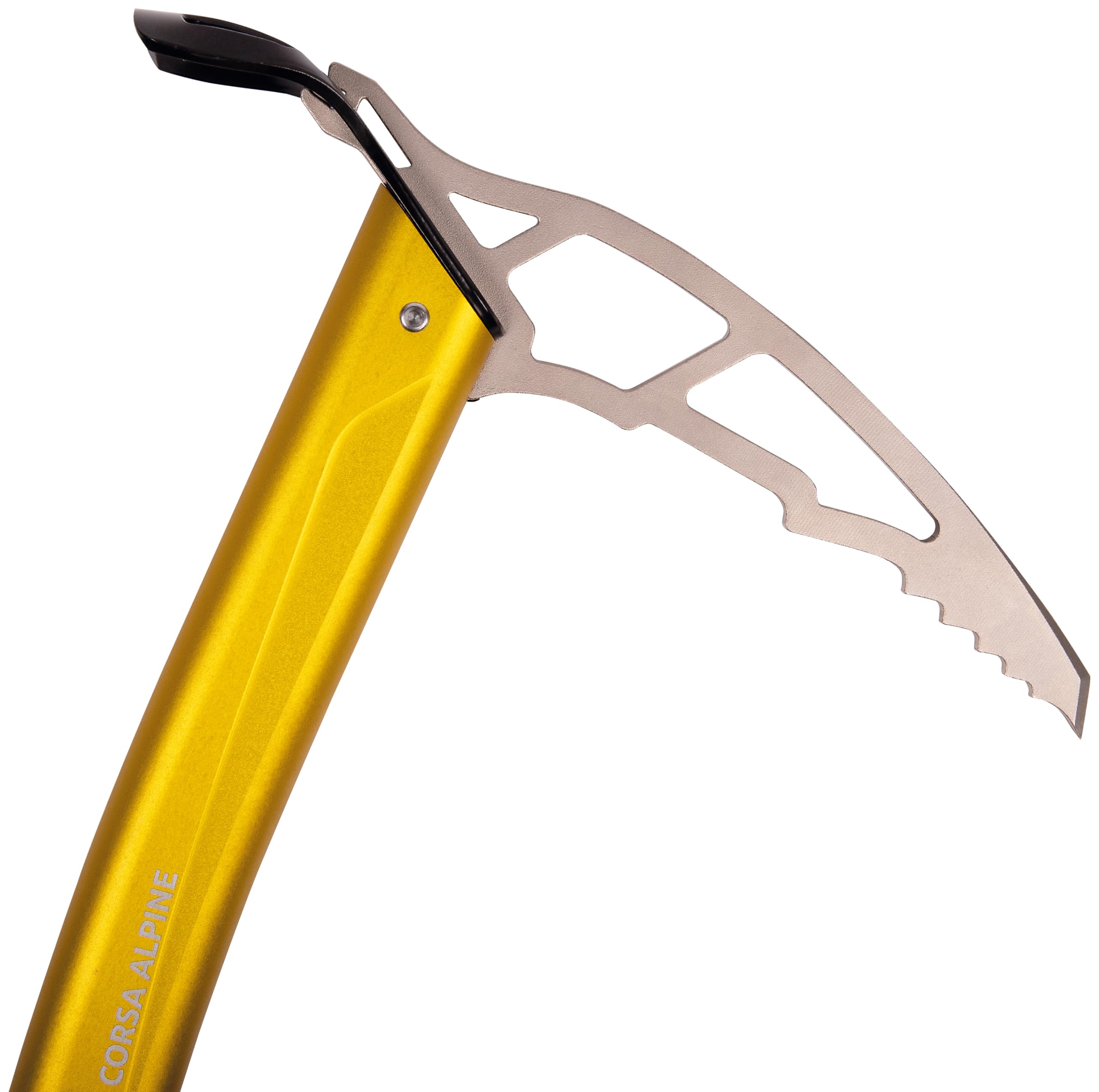 CAMP Corsa Alpine 45cm aluminium alloy construction for strong yet light build.
