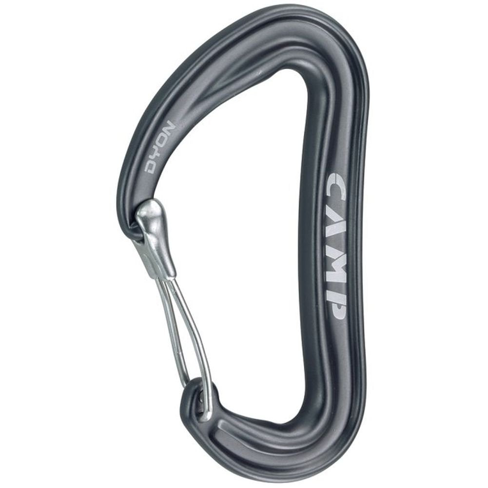 CAMP Dyon Carabiner gate action enables smooth clipping and reliable performance