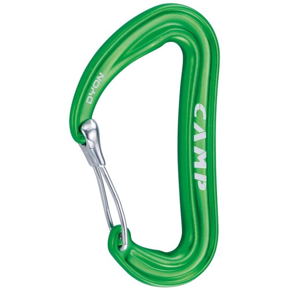 CAMP Dyon carabiner green with SphereLock for safer gate action