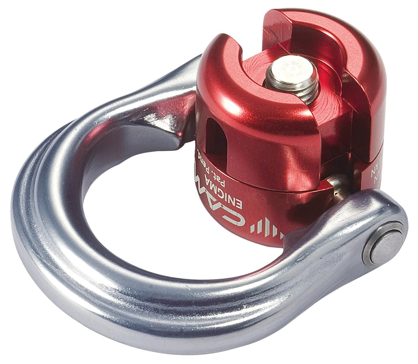 CAMP Enigma 18mm shackle opening for multiple attachments.