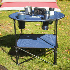 CAMP&GO folding quad chair base enables easy transport for campers