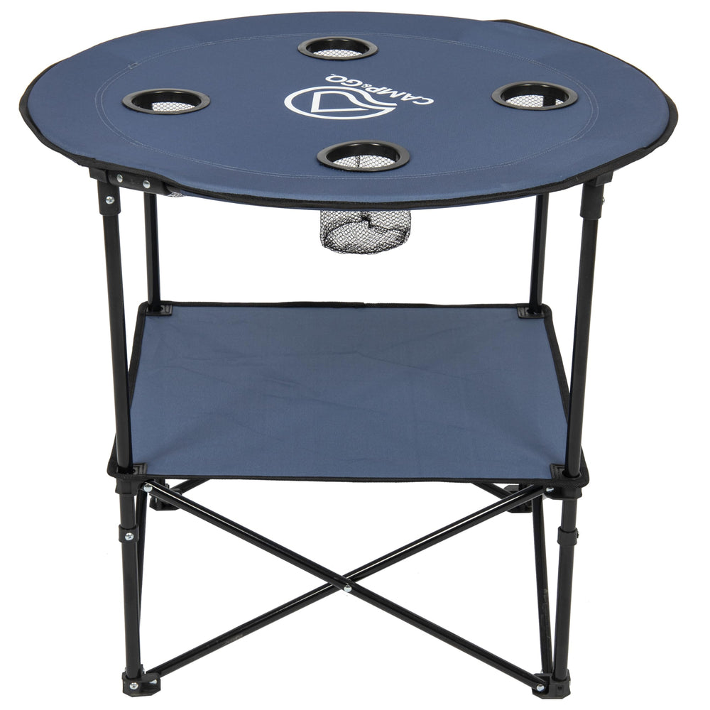 CAMP&GO height 24 inch table provides comfortable serving height