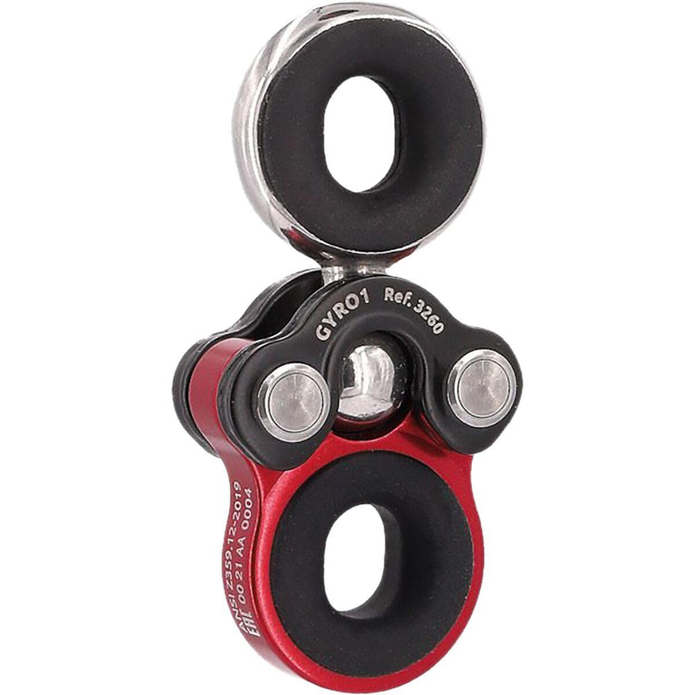 C.A.M.P Gyro1 ball connection enables smooth rotation for flexible rigging applications.