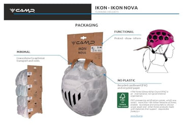 CAMP Ikon grey large in-use scene evokes outdoor versatility.