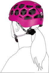 CAMP Ikon Nova fuchsia side profile highlights compact size for easy carry.